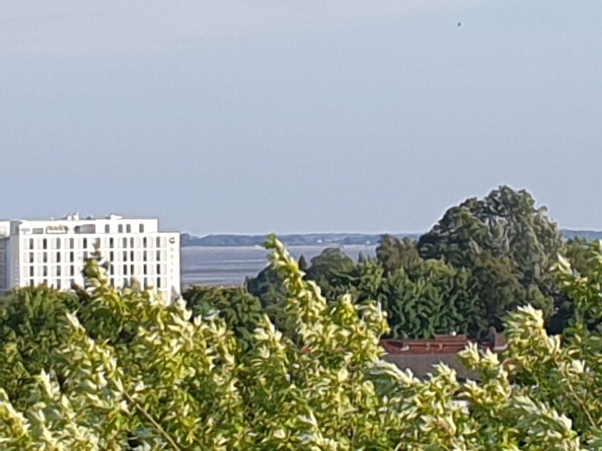 191 Ferienwohnung Deichbruecke Wilhelmshaven Buitenkant foto